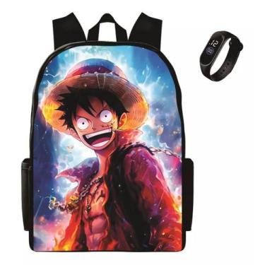 Imagem de Mochila Infantil lançamento Para Crianças Mais Relógio Digital Led Top