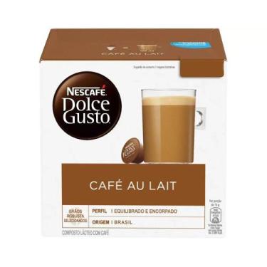 Imagem de Café au Lait Nescafé Dolce Gusto 100g, 10, Café Au Lait