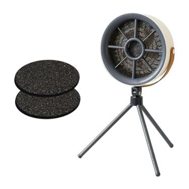 Imagem de Exaustor de mesa Máquina de mesa Extrator de fumaça portátil Extrator de fumaça para churrasco interno para RV Apartamento Grelhar, Branco