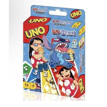 Imagem de Jogo de cartas UNO Lilo & Stitch Importado - Mattel