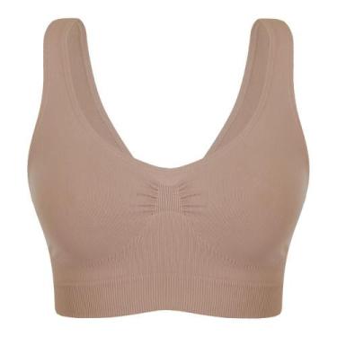 Imagem de Top Loba Lupo 47180-001 Costas Nadador, M, Natural peach