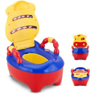 Imagem de Troninho Pinico Infantil Fazendinha Musical Colorido - Prime Baby, Col