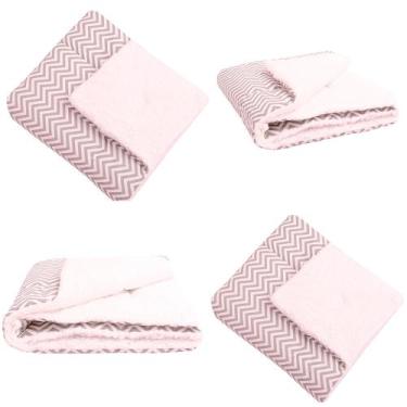 Imagem de Cobertor Tipo Manta Sherpa Bebê Estampada Menino - Pandora Baby Enxova