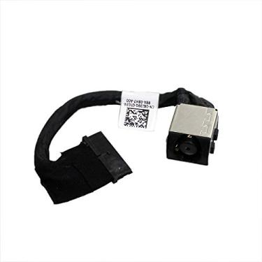 Imagem de GinTai Conector de alimentação CC com porta de carregamento de cabo de substituição para Dell G5 15 5587 7577 / G7 7587 7588 /G3 3579 3779 0XJ39G XJ39G P72F/17 7577 XJ39G 0XJ39G DC30100G 11F000