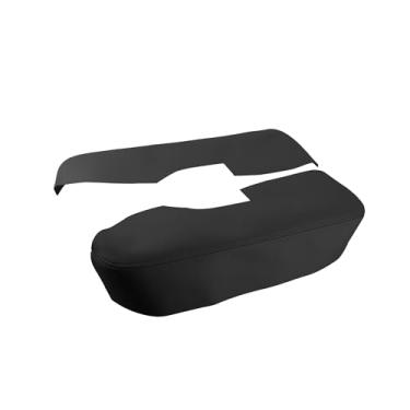 Imagem de ACROPIX Tampa do apoio de braço do painel da porta dianteira do carro guarnições interiores da porta para Acura TL 2009-2014 preto 1 par de peças de carro