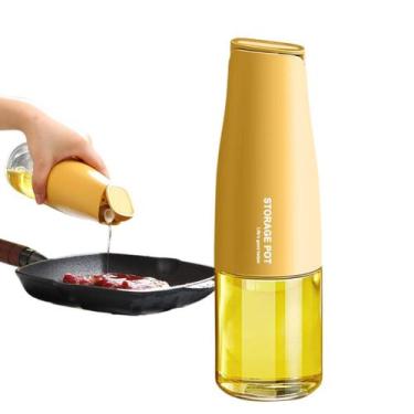 Imagem de Galheteiro De Vidro Mesa Vidro Porta Azeite Vinagre Molho 500ml - Galh