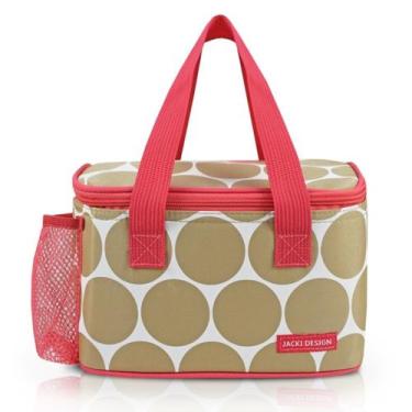 Imagem de Bolsa Térmica Feminina Lancheira Academia Necessaire Dots - JACKI DESI
