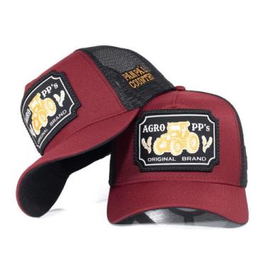 Imagem de Boné Silk Linha Agro Trucker Telinha Ajustável Masculino Feminino - Pa
