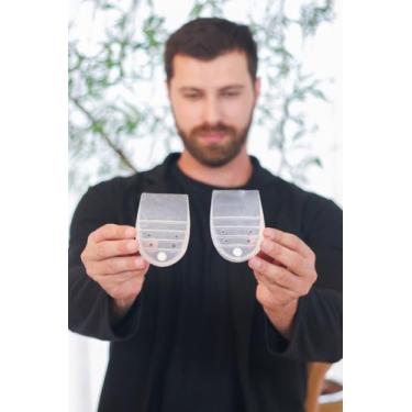 Imagem de Calcanheira academia tamanho 38/44 anti-impacto gel silicone - Up Star