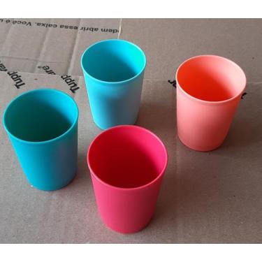 Imagem de Tupperware Mini Copinho 60ml cada. Kit 4 Peças