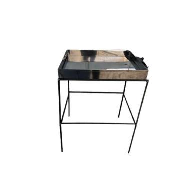 Imagem de Marmiteiro elétrico 18 marmitas suporte de cavalete - easa inox, 110V