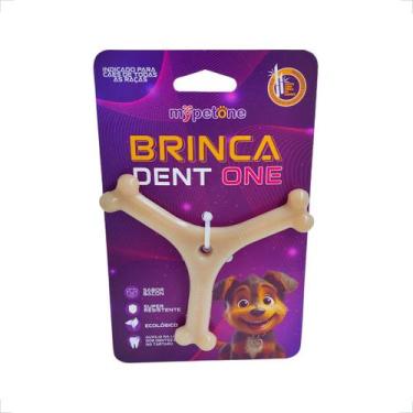 Imagem de Brinquedo Osso Bamboo Brinca Dent One Sabor Bacon - Y - Pequeno - Mype