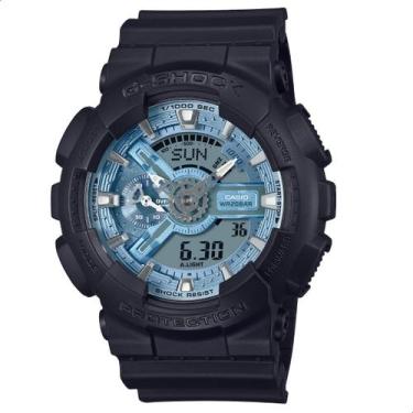 Imagem de Relógio Masculino Casio G-Shock Azul GA-110CD-1A2DR