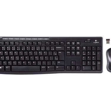 Imagem de Combo Teclado E Mouse Sem Fio Logitech Mk270