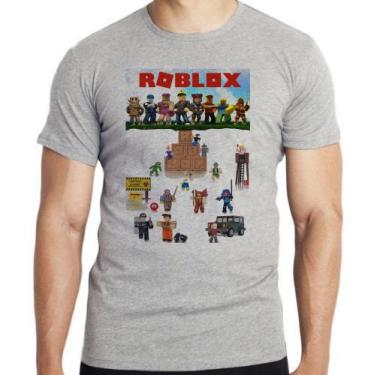 Imagem de Camiseta Roblox Personagens Blusa criança infantil juvenil adulto cami