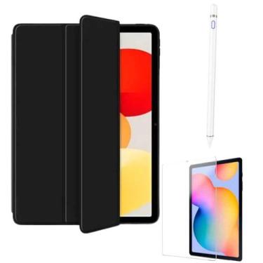 Imagem de Kit Capa Smart Para Xiaomi Redmi Pad Se 11 + Pelicula + Caneta Stylus 
