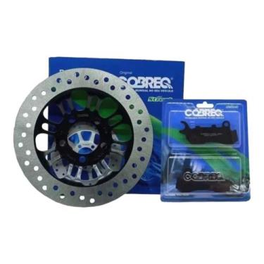 Imagem de Disco De Freio Pastilha Freio Titan 160 Cbs Fan 2018/2023 - COBREQ