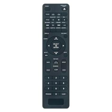 Imagem de Controle remoto de substituição N108A compatível com leitor de DVD Sanyo e gravador de cassete de vídeo DVW-7000 DVC-2600 DVW-7100 SCP-2700 DVC-2700 DVW7100OM