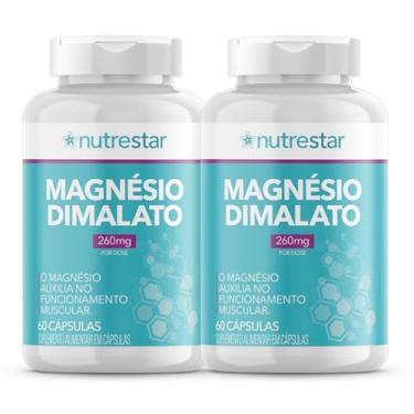 Imagem de Kit 2x Magnésio Dimalato 260mg, 120 Cápsulas Nutrestar