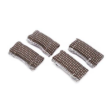 Imagem de Limpador de Taco de Bilhar, Pano de Eixo de Taco de Bilhar 4 Peças Toalha de Pano de Bilhar de Sinuca Ferramenta de Pano de Bilhar Ferramentas de Limpeza para Polir e Fechar