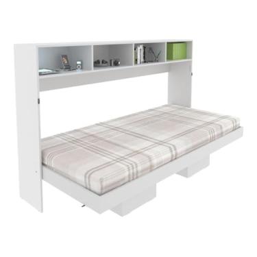 Imagem de Cama Articulada Solteiro para Colchão 88 x 188cm Multimóveis Vcr35066 Branco