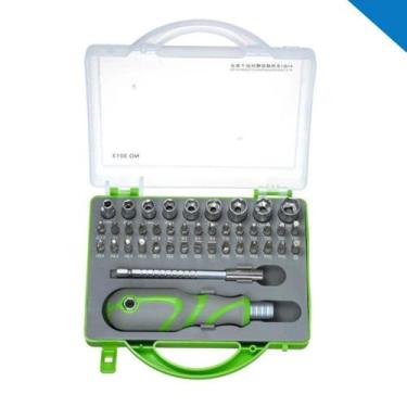 Imagem de Kit ferramentas 41 em 1 com maleta - bazar do saara