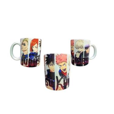 Imagem de Camiseta Porcelana -jujutsu kaisen - Sublimação, Branco