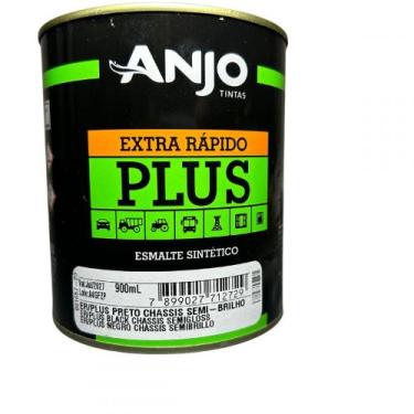 Imagem de Anjo esm sint preto chassis semi brilho 900 ml