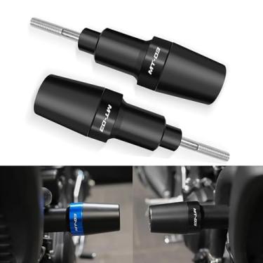 Imagem de Para MT03 MT25 2025 2024 proteção antiqueda almofada de colisão do motor mt03 mt05 Acessórios de motocicleta protetor de colisão deslizante mt-03 mt-25 2015-2023 (preto)