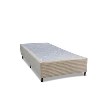 Imagem de Base Box para Colchão Solteiro Cama inBox Livity 38x88x188cm - Bege