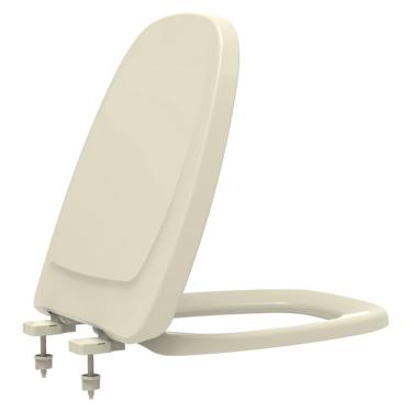 Imagem de Assento sanitario monte claro pp evolution convencional creme CR37 louça deca/tupan