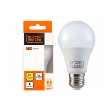 Imagem de kit Com 10 Lâmpadas LED Bulbo 15W A60 6500K 100-240V Black+Decker - BL
