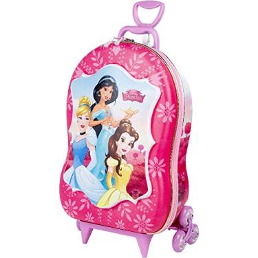Imagem de Mochila Infantil Com Rodinha Princesas - 100622