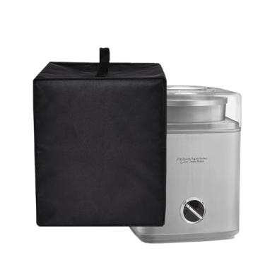 Imagem de CouldyCasi Capa Protetora Contra Poeira Para Máquina De Sorvete Cuisinart, Resistente Ao Calor E À Prova D'Água, Compatível Com Ice30Bcp1