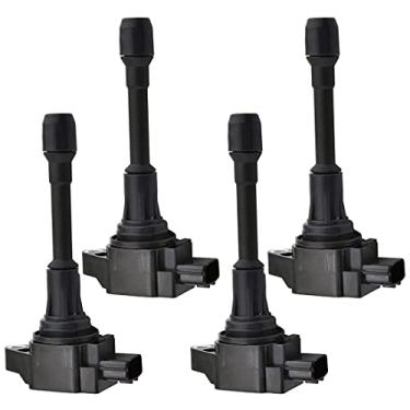 Imagem de EPSIRMP Conjunto De 4 Bobinas Ignição Uf549 Compatível Com Nissan Altima Cube Sentra Rogue Select Nv200 Pathfinder 1.8L 2.0L 2.5L Infiniti Fx50 M56 Qx60 5.0L 5.6L 22448-Ed000 22448-Ja00C