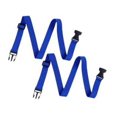 Imagem de AFXGUSD 2 Peças de Cadeiras de Praia, Alças Removíveis para Toalhas, Clipes de Suporte para Toalhas de Substituição para Piscina, Azul Profundo, Tamanho real