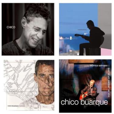 Imagem de Kit Coleção 4 Cds Chico Buarque Novos e Lacrados