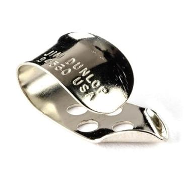 Imagem de Palitos de polegar Dunlop 3040TL níquel prata, canhoto, 0,63 cm, 50/caixa