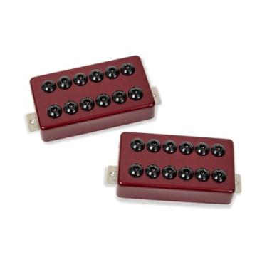 Imagem de Seymour Duncan Conjunto Invader Humbucker - Captadores Para Guitarra Elétrica, Perfeitos Hard Rock E Heavy Metal Crimson Red