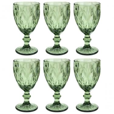 Imagem de Jogo De Taças Luxx Ellegance 340ml 6 Und Vidro Cristal Green