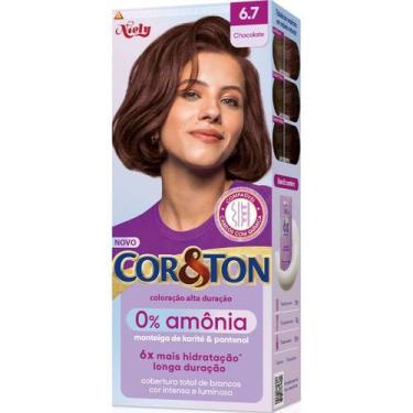 Imagem de Tintura Cor & Ton 0% Amônia Chocolate 6.7 - Cor e Ton