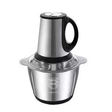 Imagem de Processador de Alimentos Elétrico, Triturador de Carne e Legumes, Aço Inox, 220V