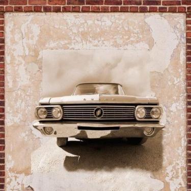 Imagem de Painel De Parede The Wall 2 Tijolo Laranja 392431