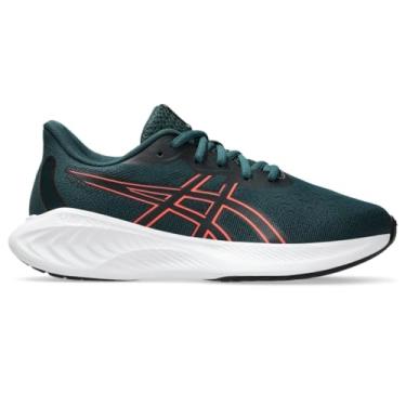 Imagem de ASICS Tênis infantil unissex Gel-Cumulus 26 Gs (criança pequena), Verde saxão/recife de coral, 18
