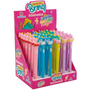 Imagem de Caneta Esferográfica, Polibrinq, com Luz, Unicórnio