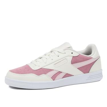 Imagem de Reebok Tênis feminino Court Advance, casual, moderno, branco, Calçado branco/giz/baga rosted, 37