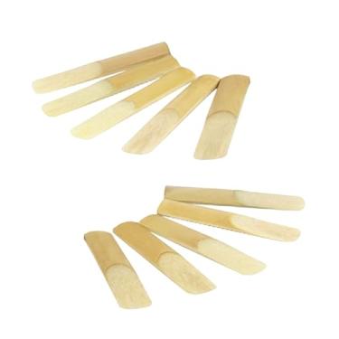 Imagem de SPYMINNPOO 10 Pack Clarinete Reeds Set, Bb Clarinete Reeds Rich Sound Força Tradicional 2.5 Com Caixa de Plástico para Iniciante Jogador Profissional (2)