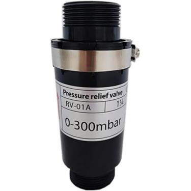 Imagem de Válvula De Alívio De Pressão Do Ventilador Válvula De Alívio De Pressão Válvulas De Alívio De Pressão De Vácuo Para Sopradores Turbo 0-300mbar / 300-600mbar, 300-600mbar, Plastic