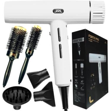 Imagem de Secador Profissional, JRL Forte Pro Motor 90.000 RPM, 3 Temperaturas e Velocidades, 320g, Branco 220v