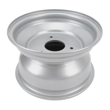 Imagem de WALFRONT Jantes de Liga de Alumínio ATV de 8 Polegadas, Borda Roda Kart para Carrinhos, Cubo de Roda de Alumínio de para Veículos de Praia (Largura frontal de 140 mm / 5,5in)